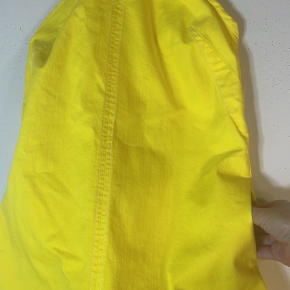 Anthropologie Yellow Halter Mini Dress - Picture 7 of 13